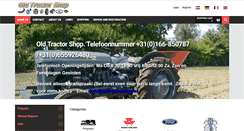 Desktop Screenshot of oldtractorshop.nl