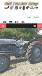 Mobile Screenshot of oldtractorshop.nl